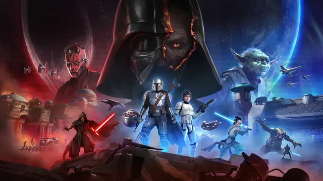Star Wars: Galaxy of Heroes key art