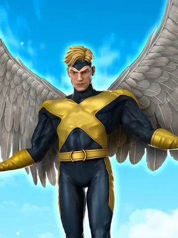 Angel character render — MARVEL Strike Force