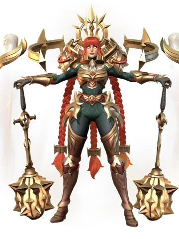 Asprill the Enshrined character render — Invokers: Titan Legacy