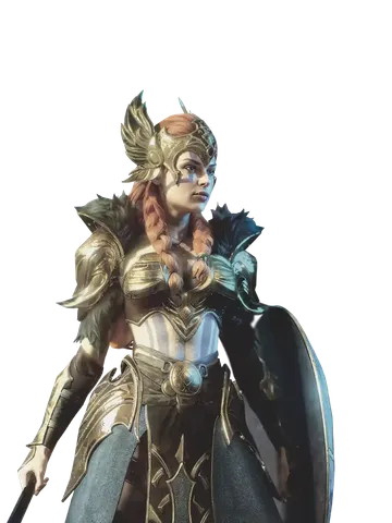 Brynhild character render — Godforge