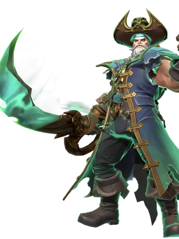 Admiral Gladstone character render — Invokers: Titan Legacy