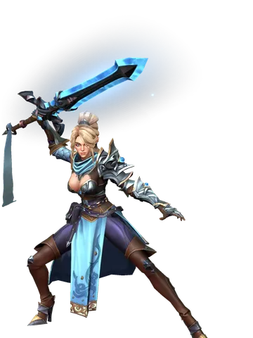 Almea character render — Invokers: Titan Legacy
