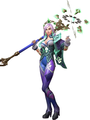 Anarose character render — Invokers: Titan Legacy