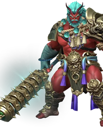 Benkoro the Void Wrangler character render — Invokers: Titan Legacy