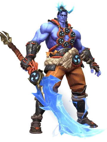 Bowrai character render — Invokers: Titan Legacy