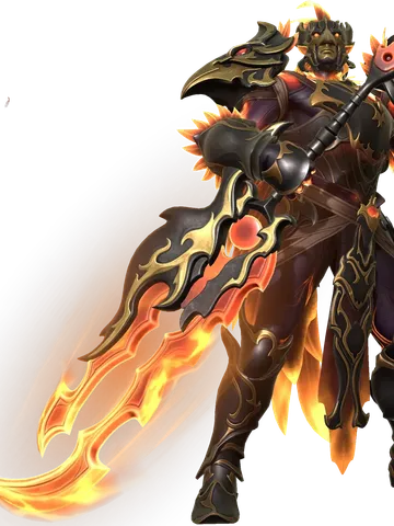 Confar the Burnished character render — Invokers: Titan Legacy