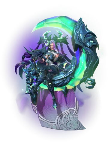 Crestelle Moonveil character render — Invokers: Titan Legacy