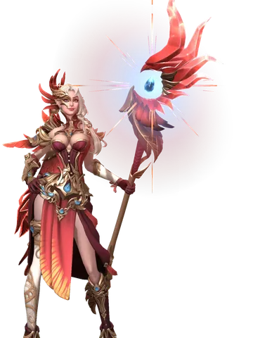 Custodian Plumia character render — Invokers: Titan Legacy