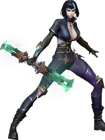 Dinea the Nightwire character render — Invokers: Titan Legacy