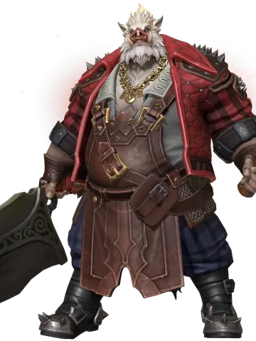 Don Hammon character render — Invokers: Titan Legacy