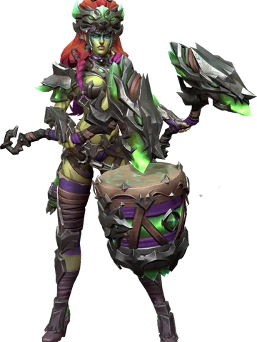 Droviss the Warbeater character render — Invokers: Titan Legacy