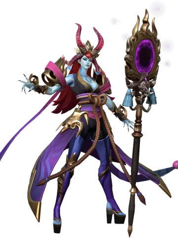 Duchess Kanraku character render — Invokers: Titan Legacy