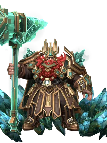 Elder King Thalbrennar character render — Invokers: Titan Legacy
