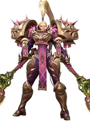Elinis character render — Invokers: Titan Legacy