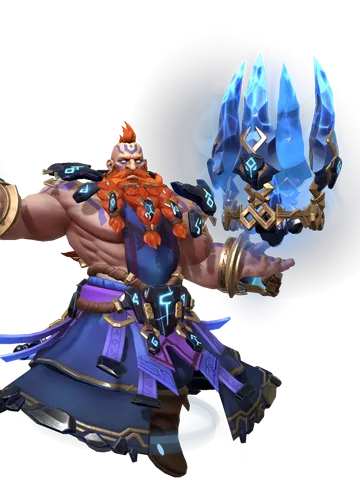 Fulrik the Animator character render — Invokers: Titan Legacy