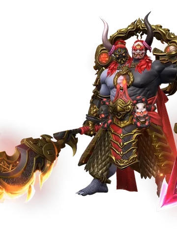 Gawara the United character render — Invokers: Titan Legacy