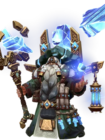 Gralmund the Guidestone character render — Invokers: Titan Legacy