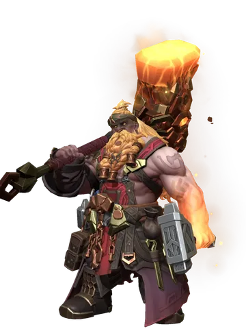 Granvil character render — Invokers: Titan Legacy