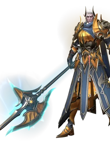 Gyllad character render — Invokers: Titan Legacy