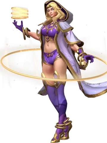 Hallea character render — Invokers: Titan Legacy