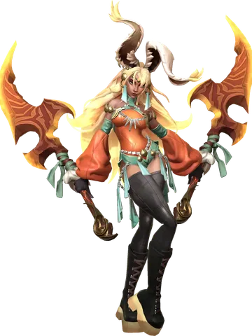 Hara character render — Invokers: Titan Legacy