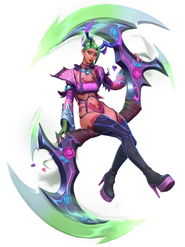 Hasuna character render — Invokers: Titan Legacy