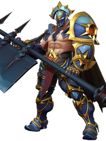 Headsman Rano character render — Invokers: Titan Legacy