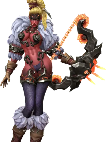 Heatstroke Stila character render — Invokers: Titan Legacy