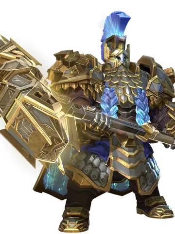 Highguard Hundrik character render — Invokers: Titan Legacy