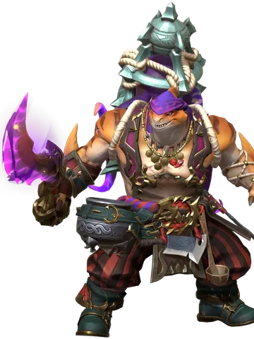Incizza Inkbroth character render — Invokers: Titan Legacy