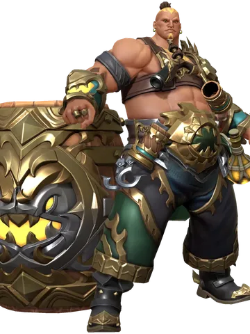 Kegbeast Tonhaka character render — Invokers: Titan Legacy