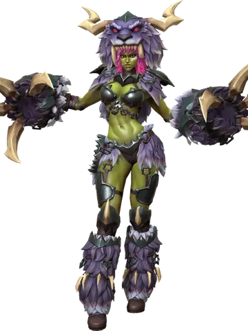 Klare the Ravager character render — Invokers: Titan Legacy