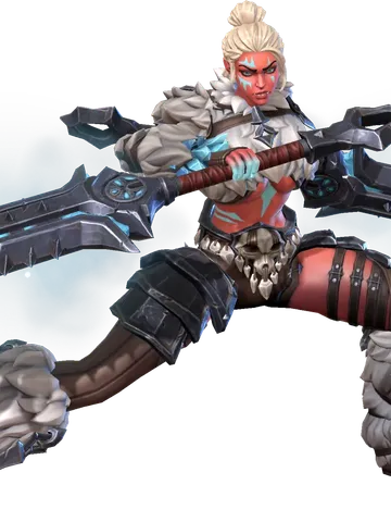Klissa character render — Invokers: Titan Legacy