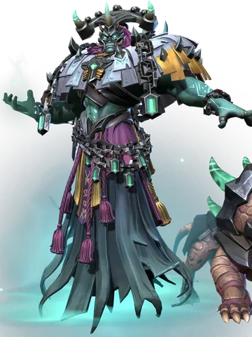 Kravul the Iron Shaman character render — Invokers: Titan Legacy