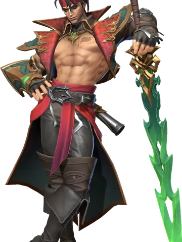 Leander the Searazor character render — Invokers: Titan Legacy