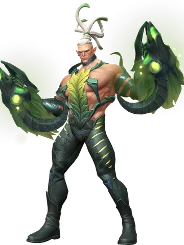 Lothac character render — Invokers: Titan Legacy