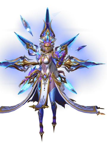 Luxare the Prismatic character render — Invokers: Titan Legacy