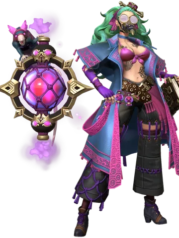 Mad Mazzen character render — Invokers: Titan Legacy