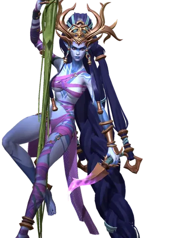 Morriga character render — Invokers: Titan Legacy