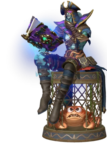 Navigator Gillum character render — Invokers: Titan Legacy