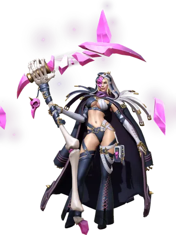 Nirvelle the Soulraiser character render — Invokers: Titan Legacy