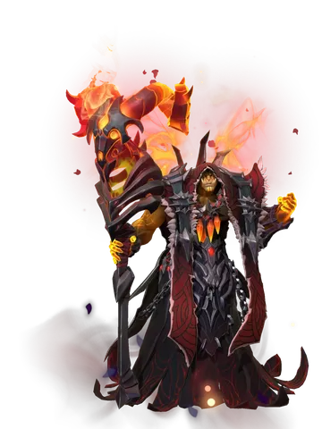 Ozmol the Vulcanist character render — Invokers: Titan Legacy