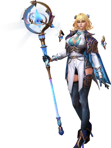 Professor Orielle character render — Invokers: Titan Legacy