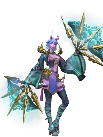 Ranme the Cloudshrike character render — Invokers: Titan Legacy