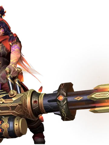 Redd Riot character render — Invokers: Titan Legacy