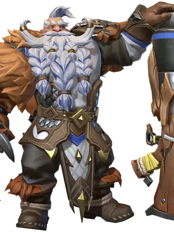 Rudgar Maulshot character render — Invokers: Titan Legacy