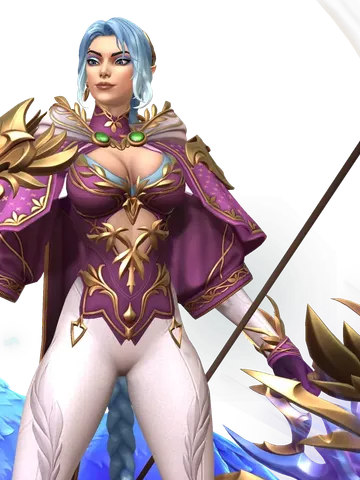Selisa character render — Invokers: Titan Legacy