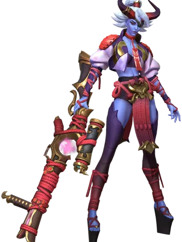 Shibami character render — Invokers: Titan Legacy