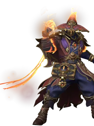 Sunspot Ricklow character render — Invokers: Titan Legacy