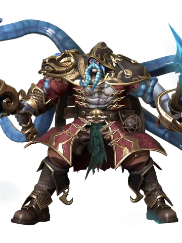 Trench Horror Cezal character render — Invokers: Titan Legacy
